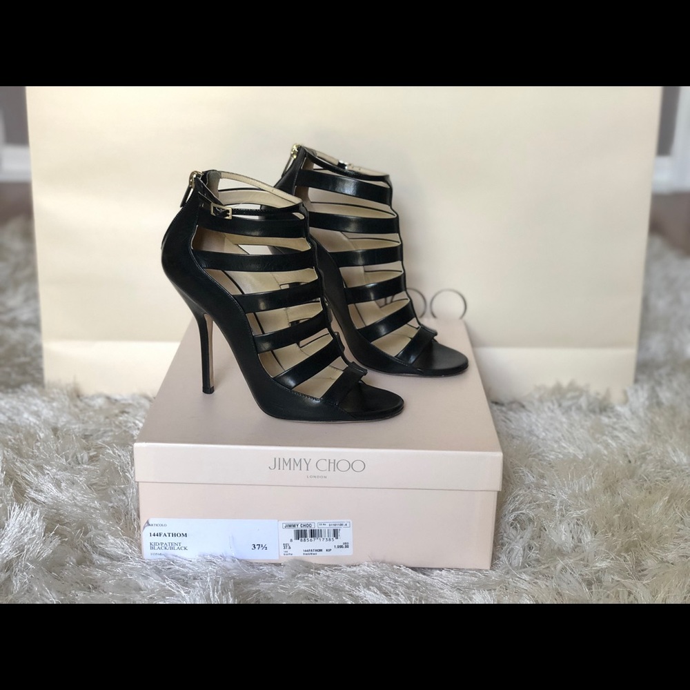 Jimmy Choo Fathom Cage Booties